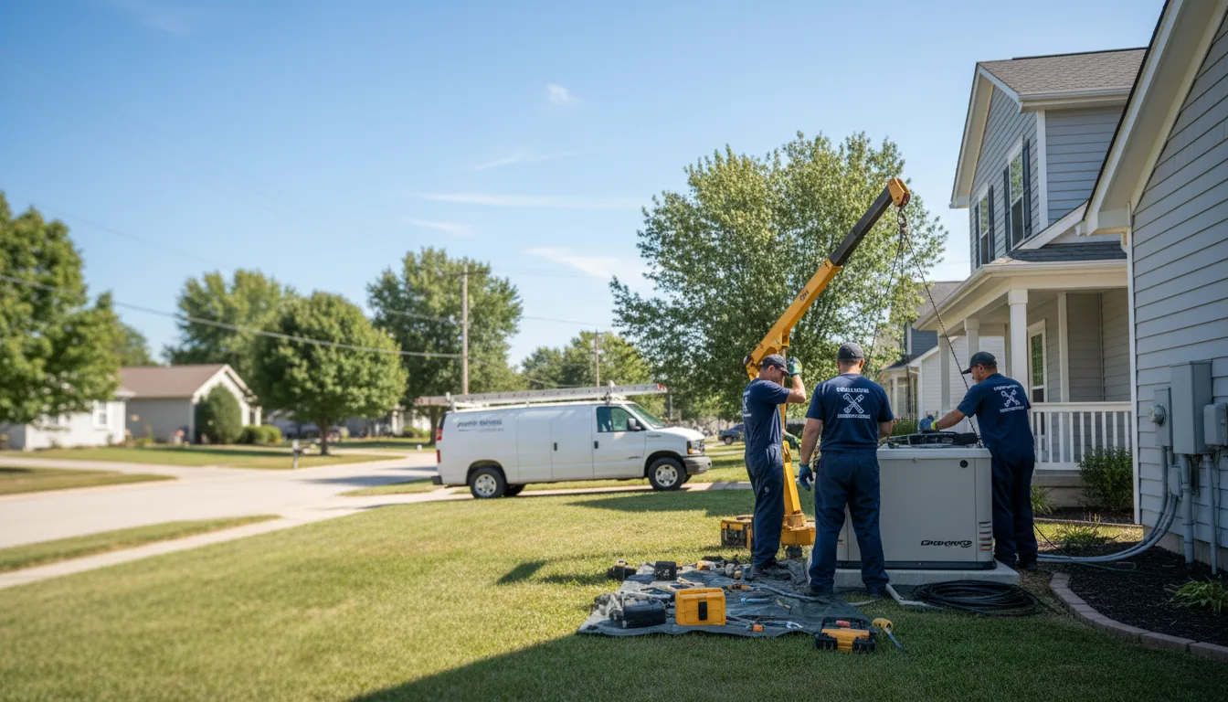 Generator Installation in Romeoville, IL near me